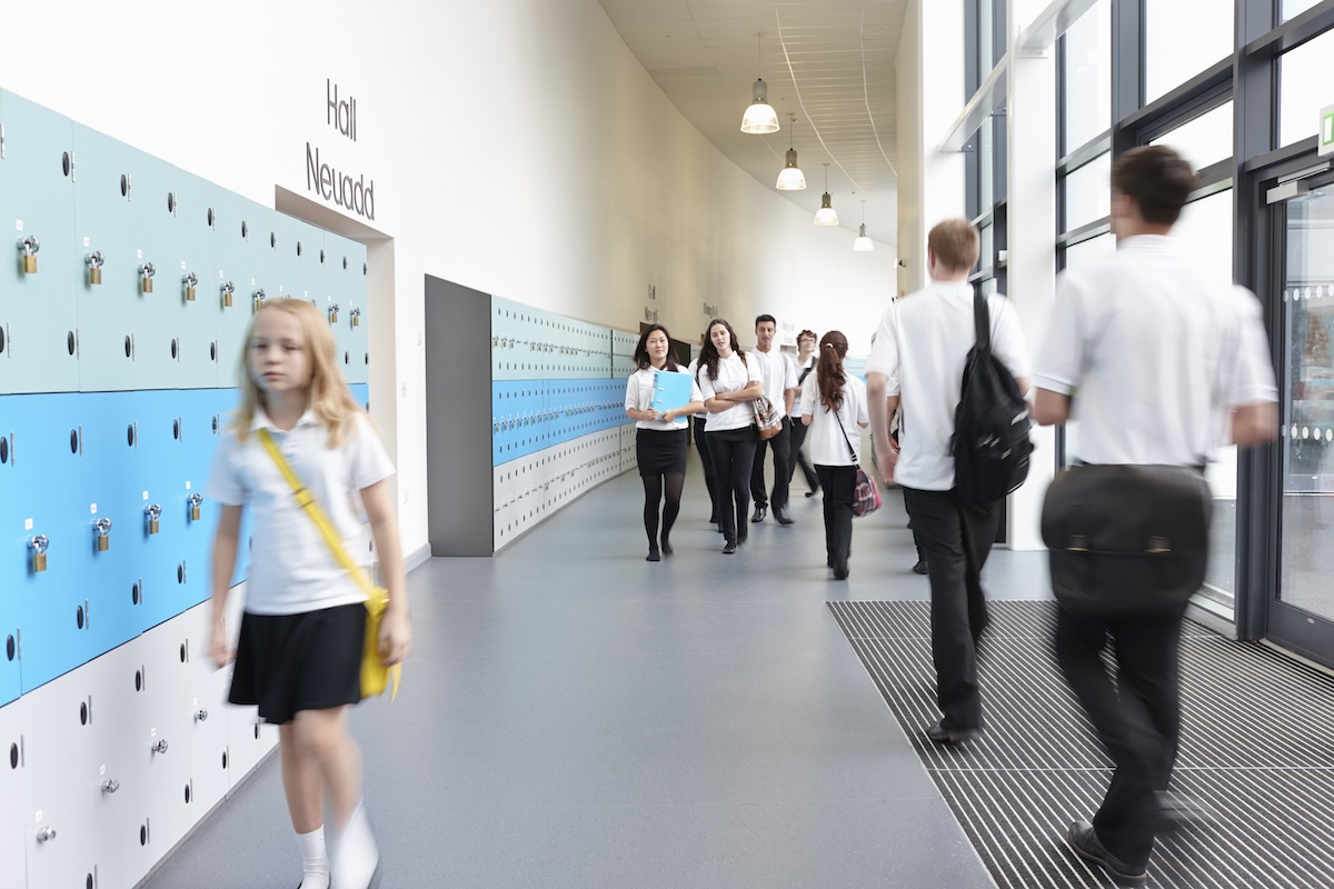 school cleaned in Leicester