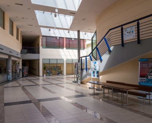 cleaning to interior office block in Leicester