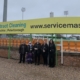 ServiceMaster branding and sponsorship at Leicester County Cricket Club